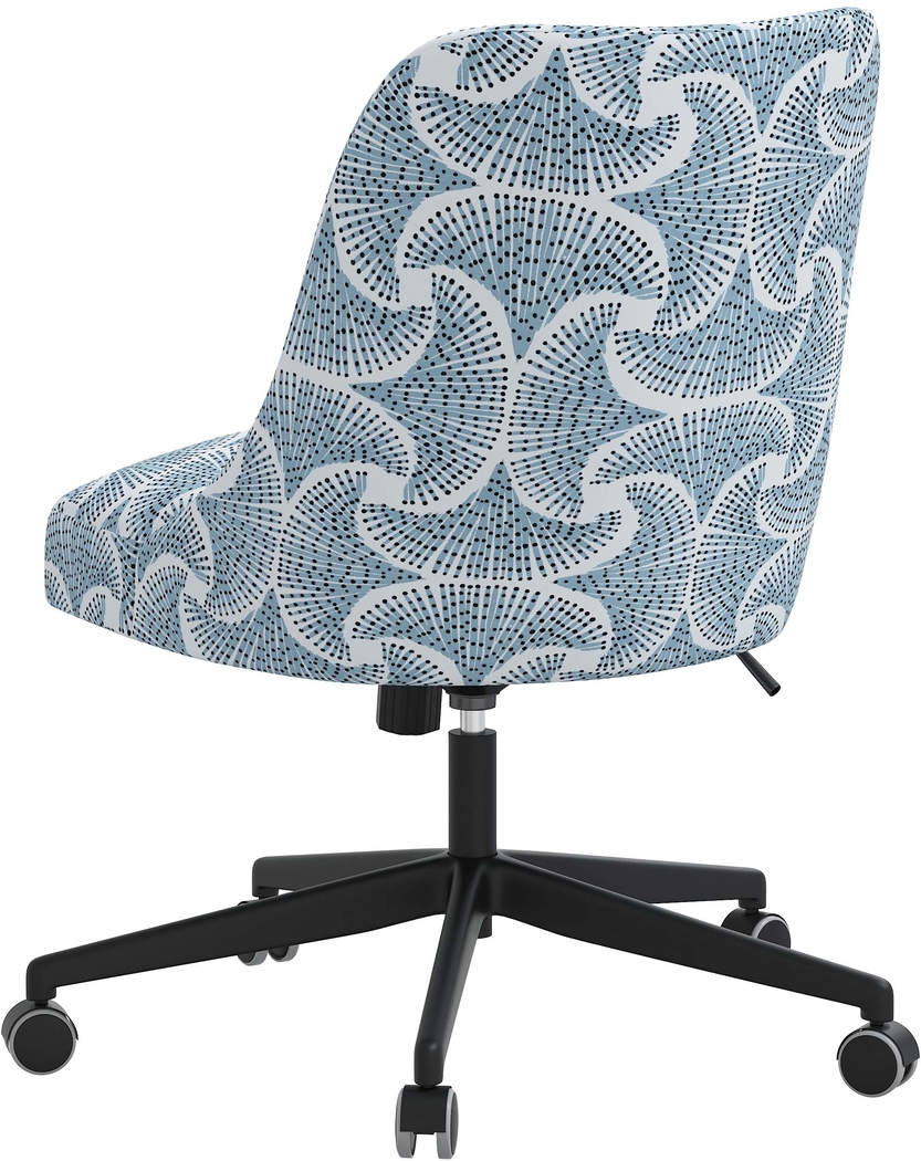 Janeran II Blue Office Chair - Thumbnail - Image 4