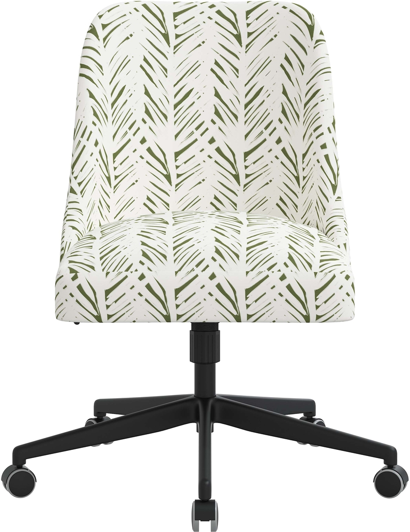 Janeran II Green Office Chair - Thumbnail - Image 2