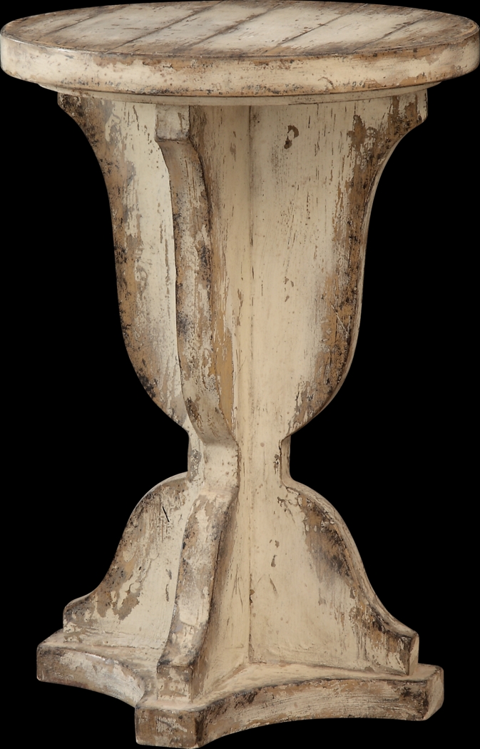 Janetdale Cream Accent Table - Thumbnail - Image 1