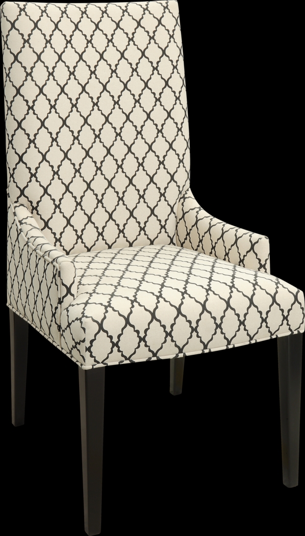 Janine Lane Cream Accent Chair - Thumbnail - Image 1