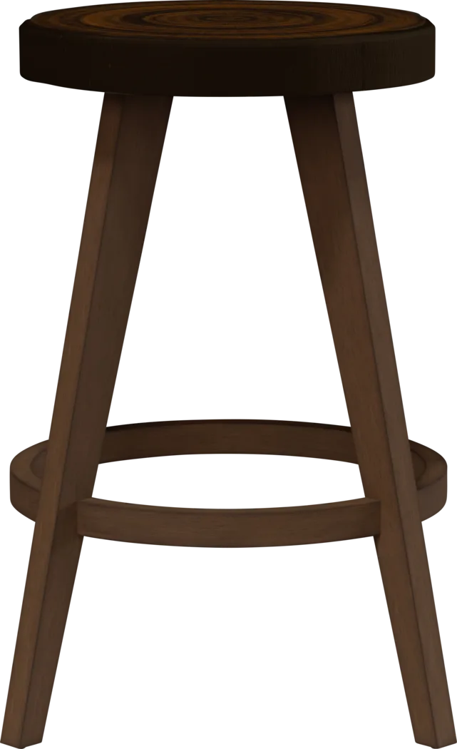 Janlor Brown Counter Height Stool - Thumbnail - Image 2