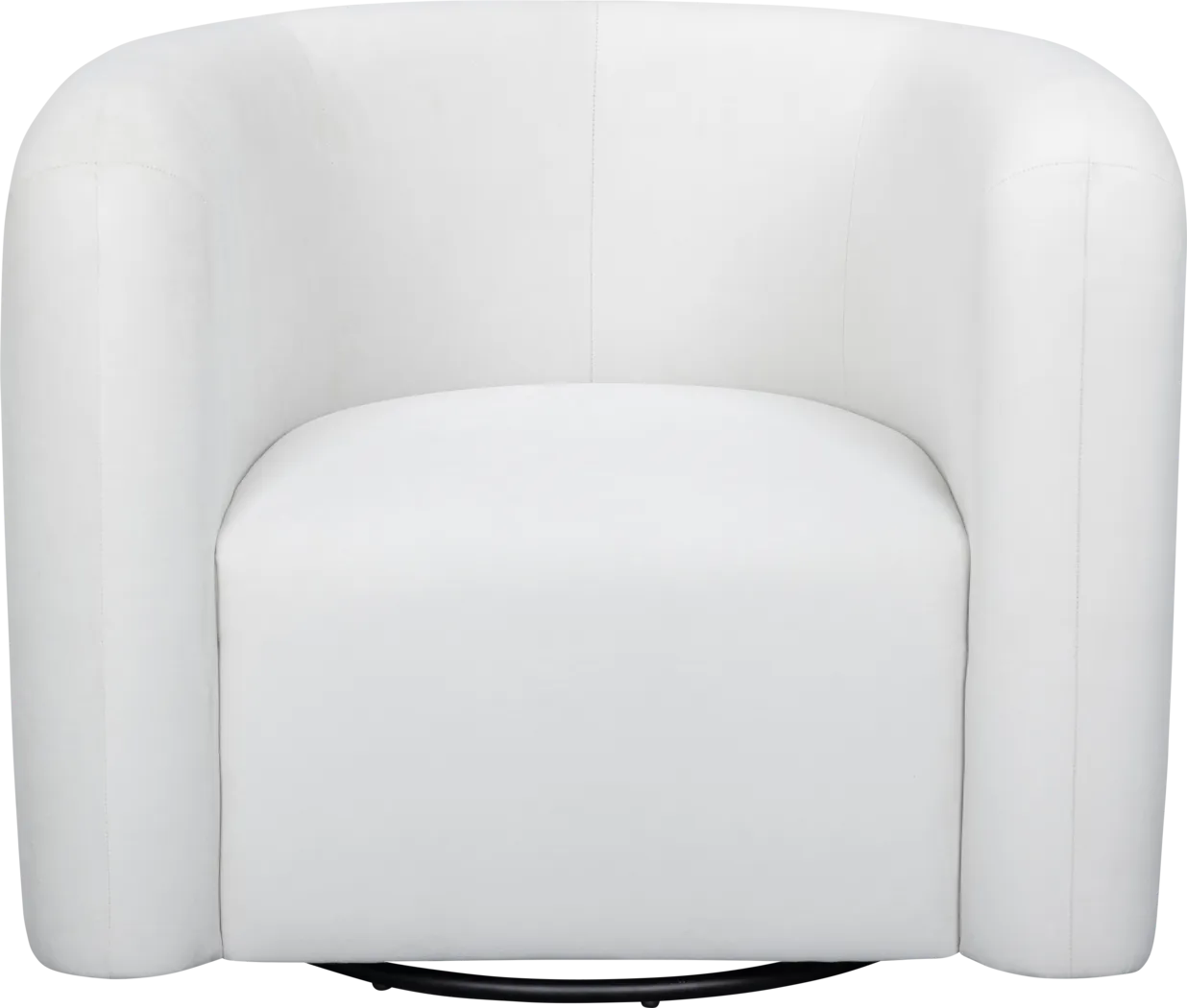 Jannah Beige Swivel Accent Chair - Thumbnail - Image 3