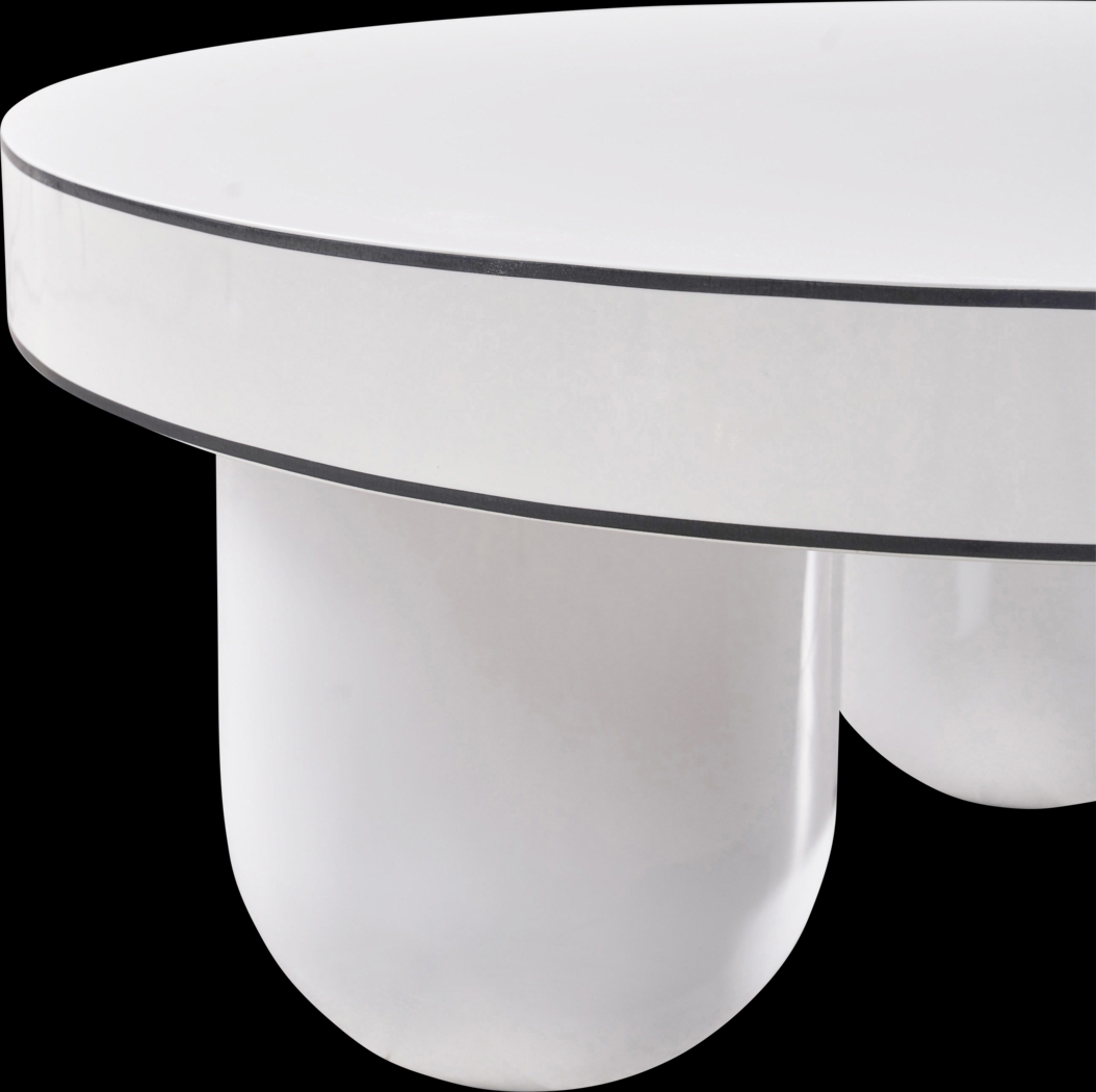 Japala White Cocktail Table - Thumbnail - Image 5