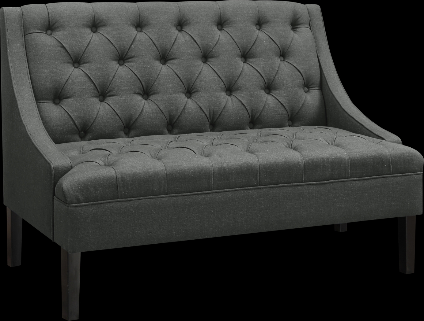 Jarana Gray Settee - Thumbnail - Image 3