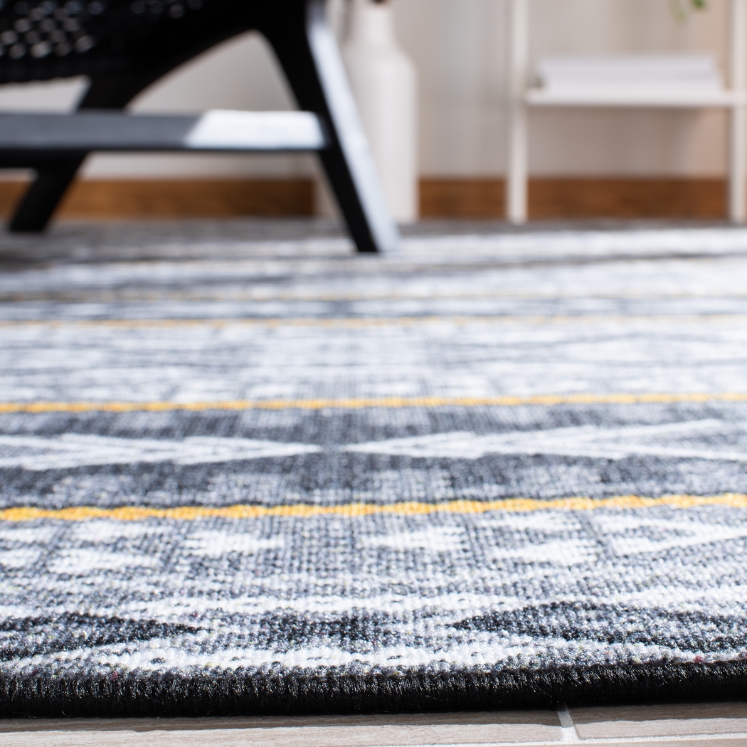 Jarazu Gray/Multi 5'5 x 7'7 Rug - Thumbnail - Image 4