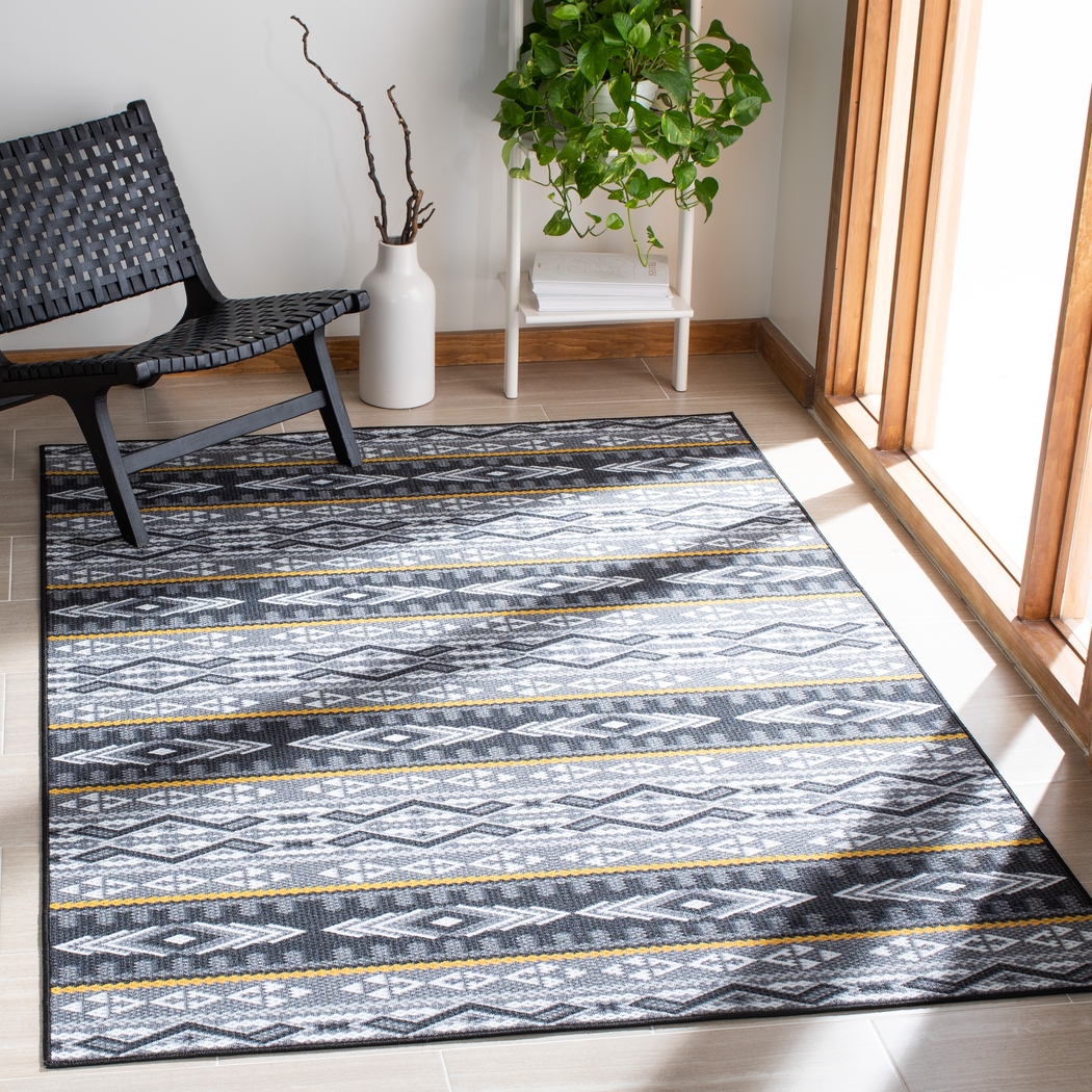 Jarazu Gray/Multi 8'9 x 12' Rug - Thumbnail - Image 2