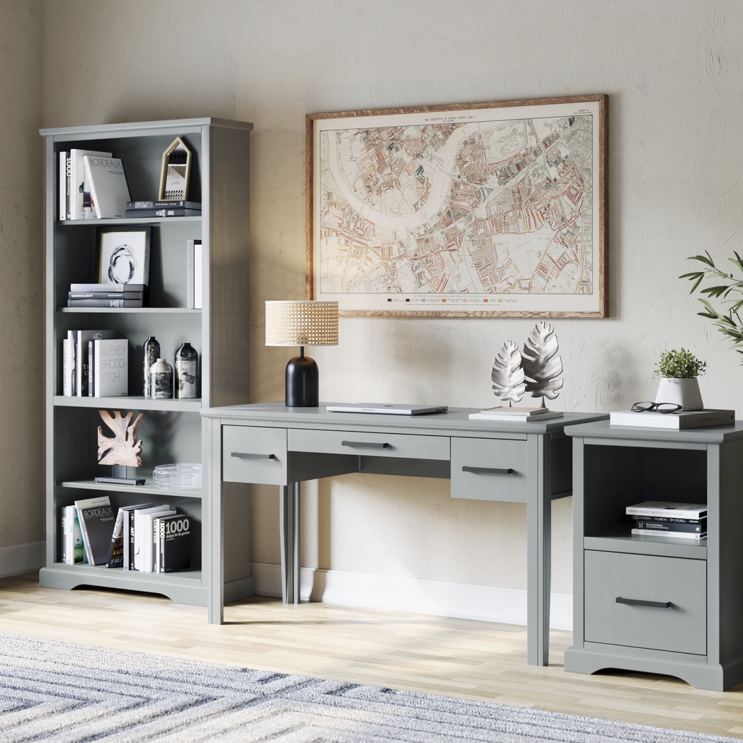 Jareth Gray End Table - Thumbnail - Image 2