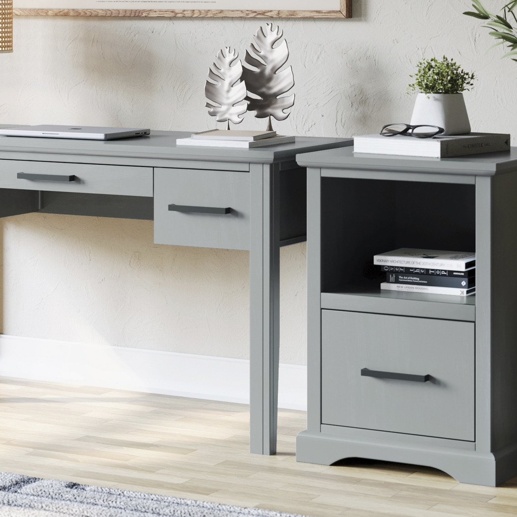 Jareth Gray End Table - Thumbnail - Image 3