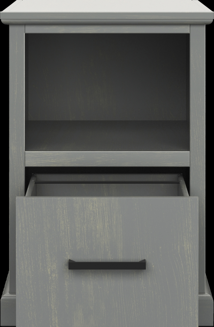 Jareth Gray End Table - Thumbnail - Image 4