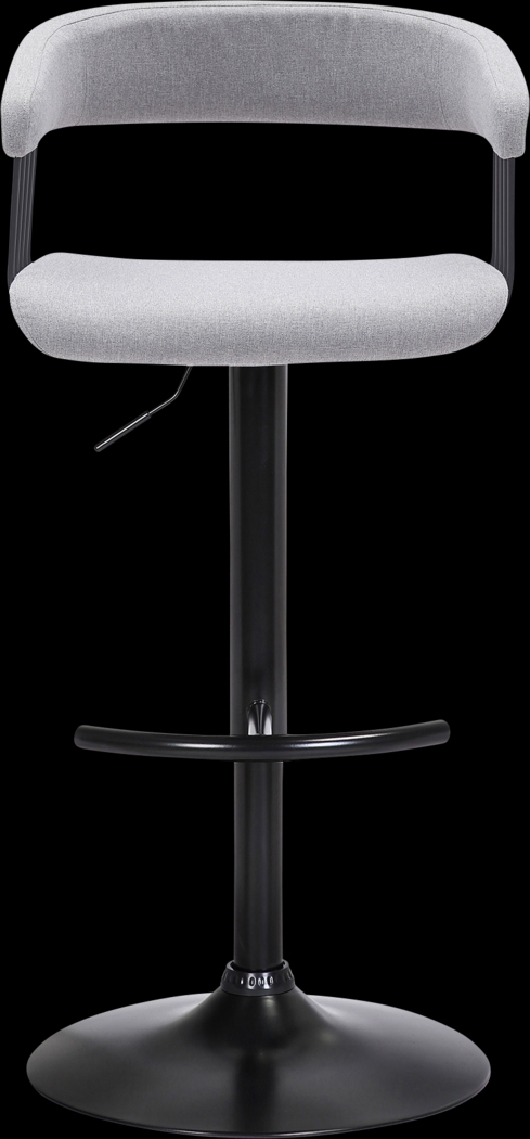 Jariya Light Gray Adjustable Barstool - Thumbnail - Image 3