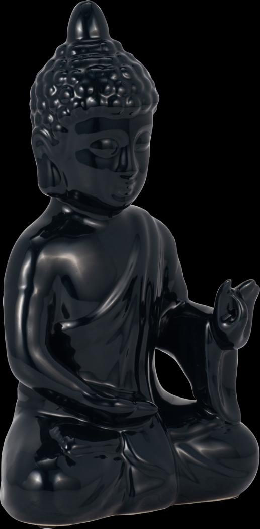Jarlath Blue Buddha Sculpture - Thumbnail - Image 2