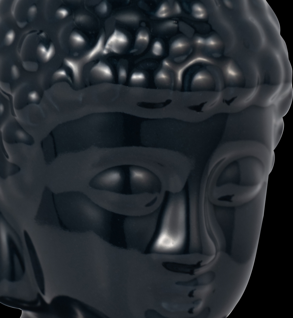 Jarlath Blue Buddha Sculpture - Thumbnail - Image 5