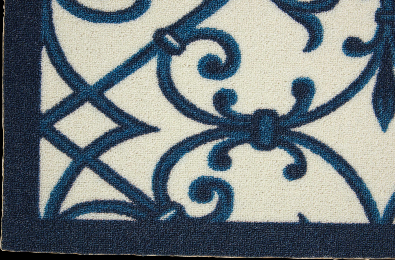 Jarrel Blue 8' x 11' Indoor/Outdoor Rug - Thumbnail - Image 3