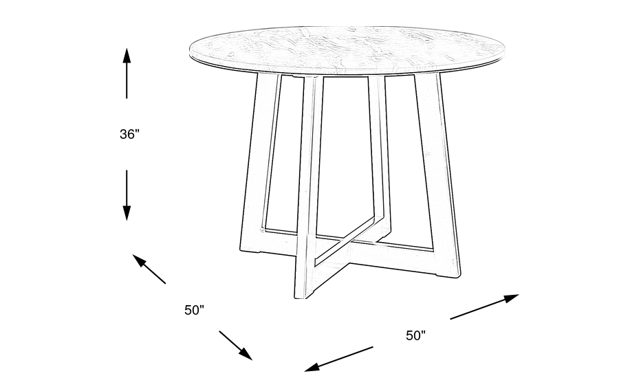 Dimension Image. Please refer to the Dimension Tab on this page for dimension details.