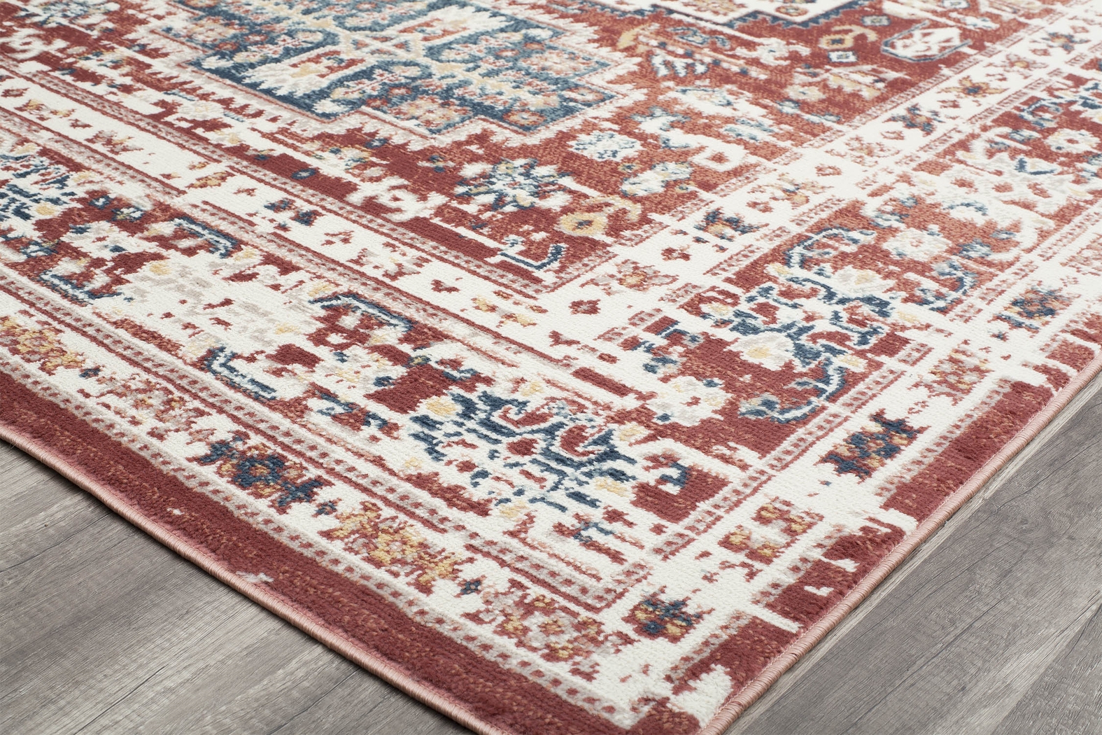 Jaryl 5'3 x 7' Red Rug - Thumbnail - Image 3