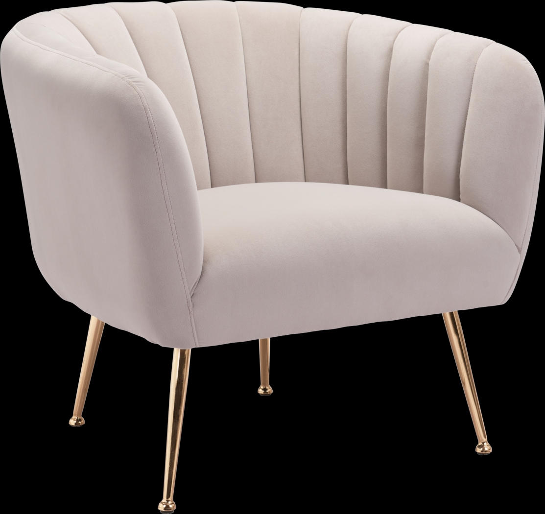 Jasan Beige Accent Chair - Thumbnail - Image 1