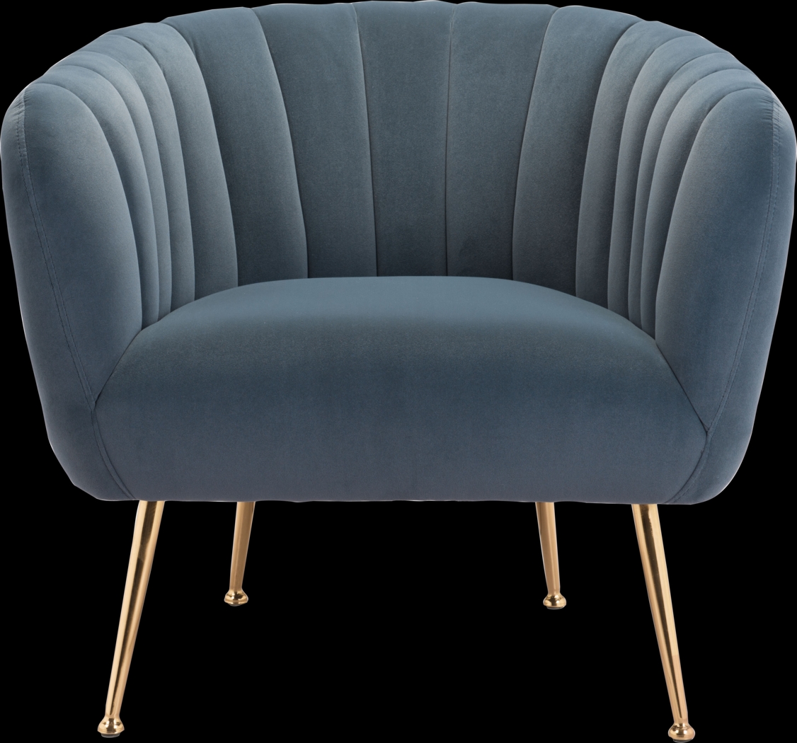 Jasan Gray Accent Chair - Thumbnail - Image 3