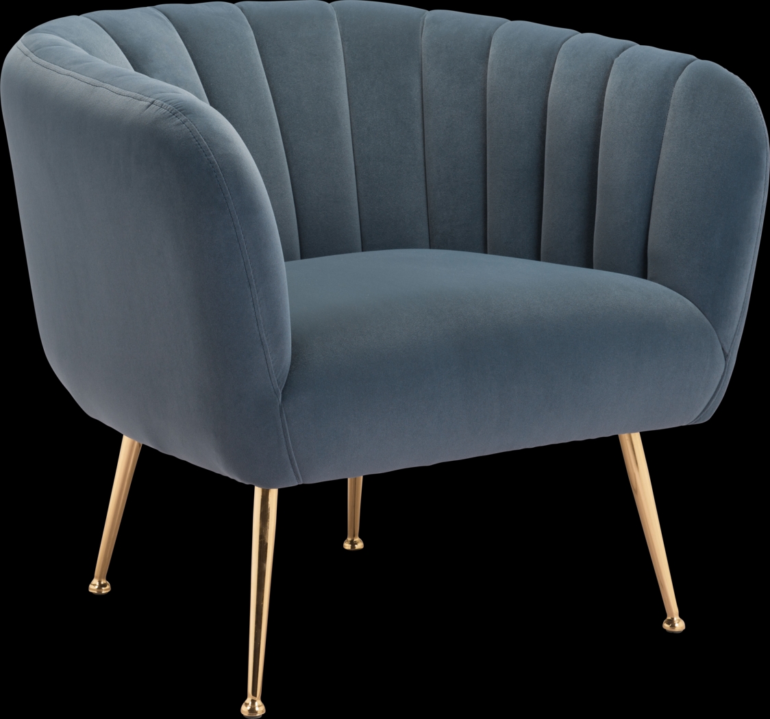 Jasan Gray Accent Chair - Thumbnail - Image 1