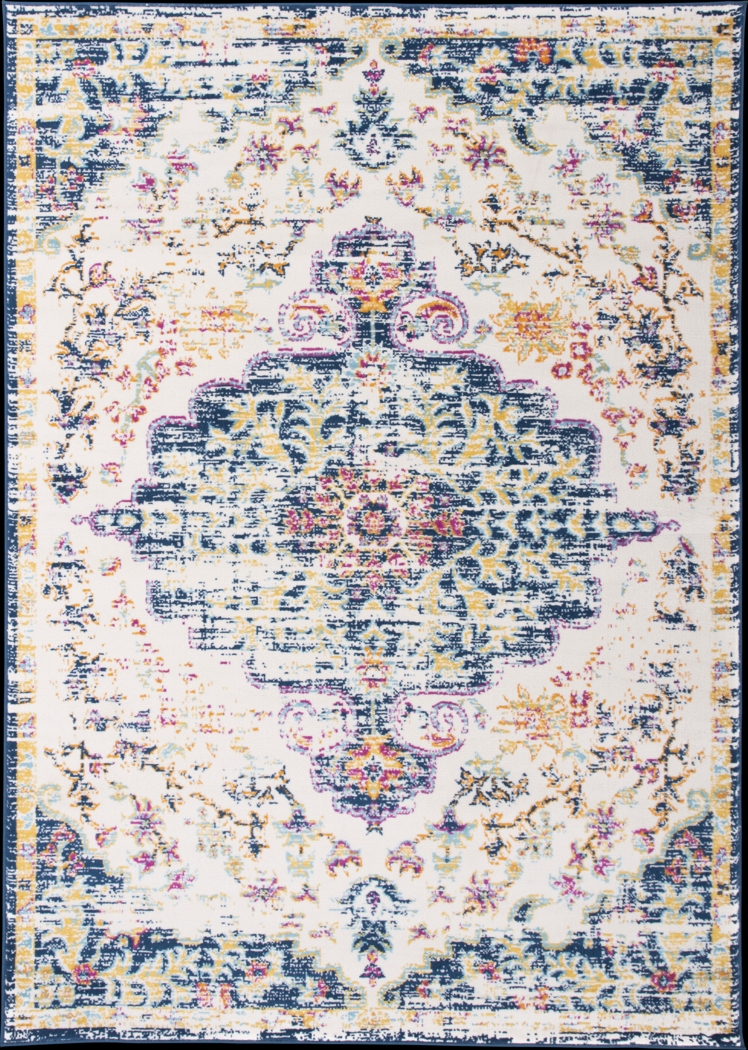 Jasbir Blue 5' x 7' Rug - Thumbnail - Image 1