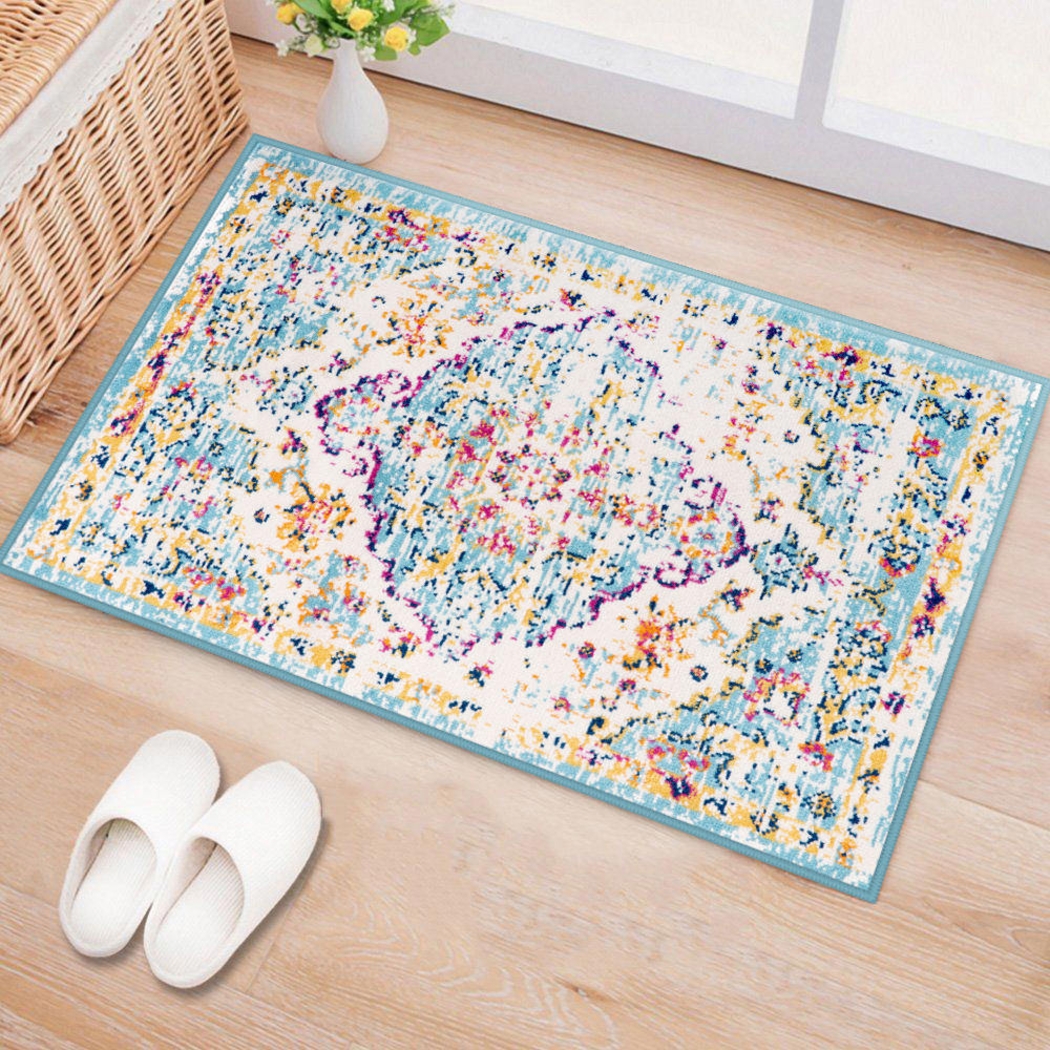 Jasbir Turquoise 2' x 3' Rug - Thumbnail - Image 3