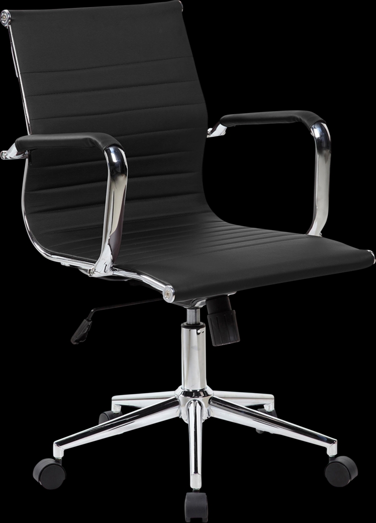 Jasih Black Office Chair - Thumbnail - Image 3