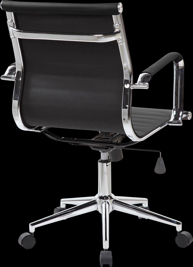 Jasih Black Office Chair - Thumbnail - Image 6
