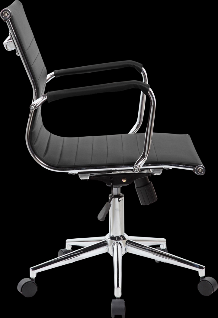 Jasih Black Office Chair - Thumbnail - Image 7
