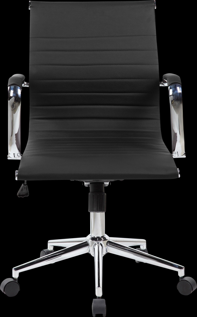 Jasih Black Office Chair - Thumbnail - Image 1