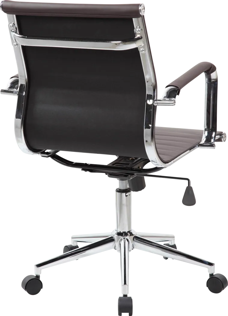 Jasih Brown Office Chair - Thumbnail - Image 6