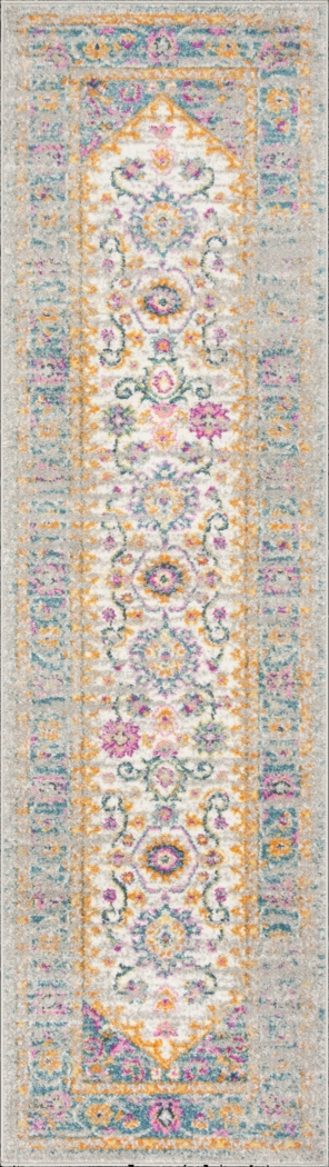 Jasper Heights Blue 2'3 x 8' Runner Rug - Thumbnail - Image 1