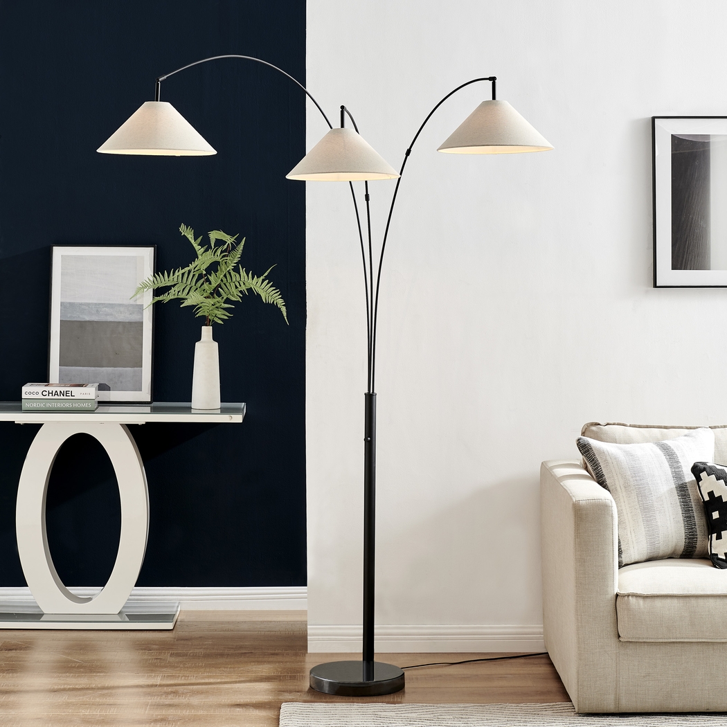 Jasper Island Black Tree Floor Lamp - Thumbnail - Image 2