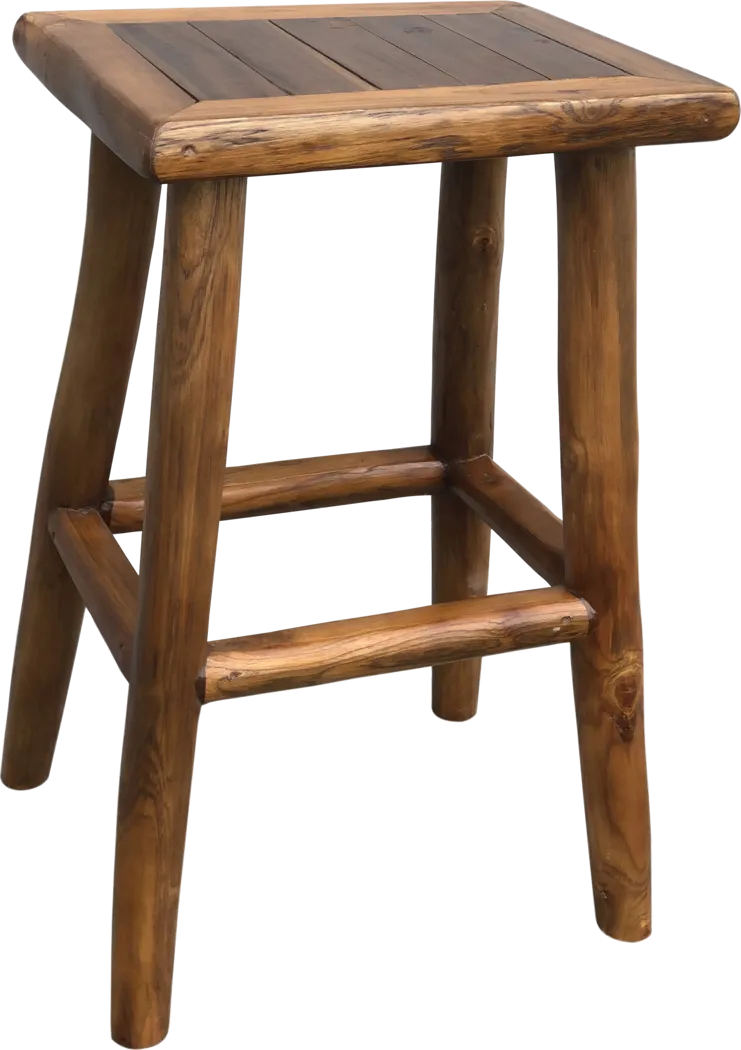 Javotte Natrual Barstool - Thumbnail - Image 1
