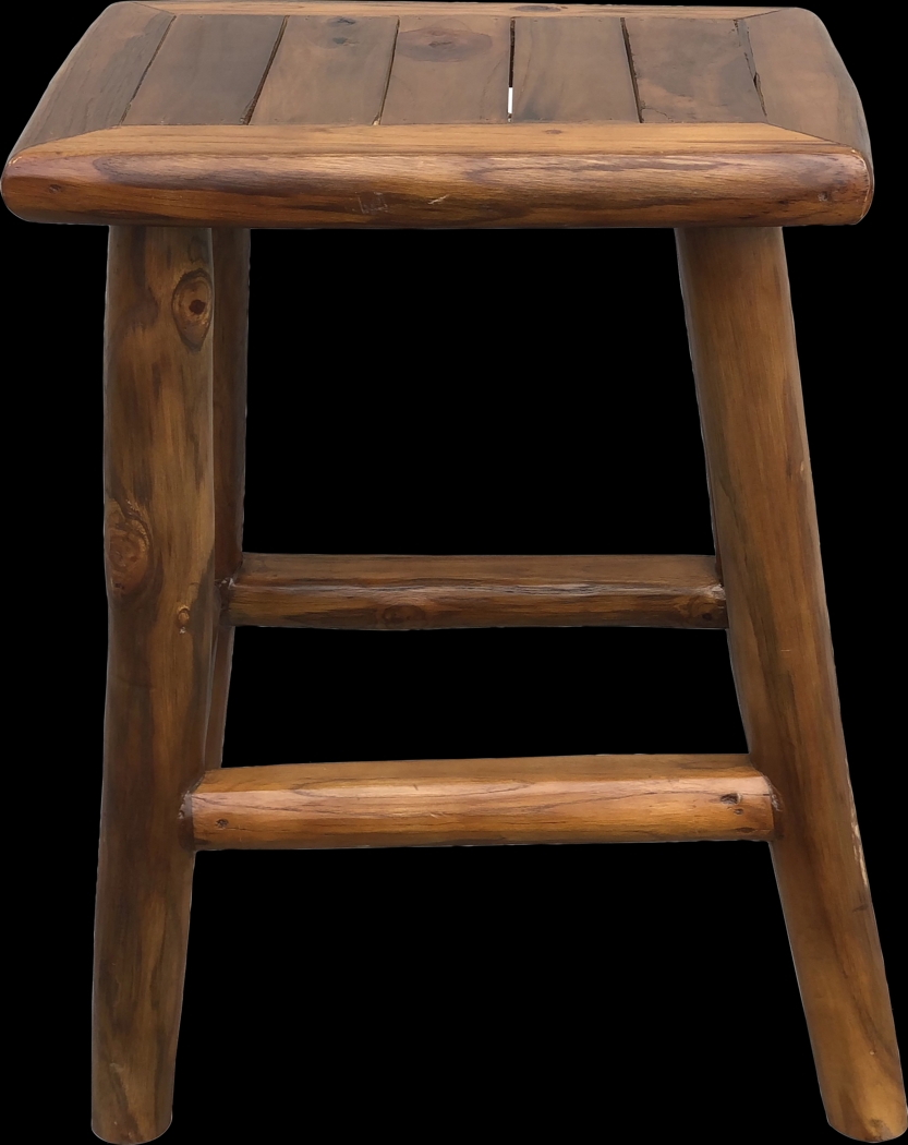 Javotte Natural Counter Height Stool - Thumbnail - Image 2