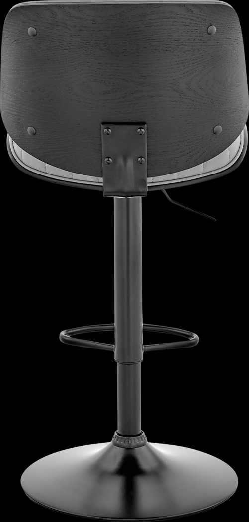 Jawla Gray Adjustable Barstool - Thumbnail - Image 6