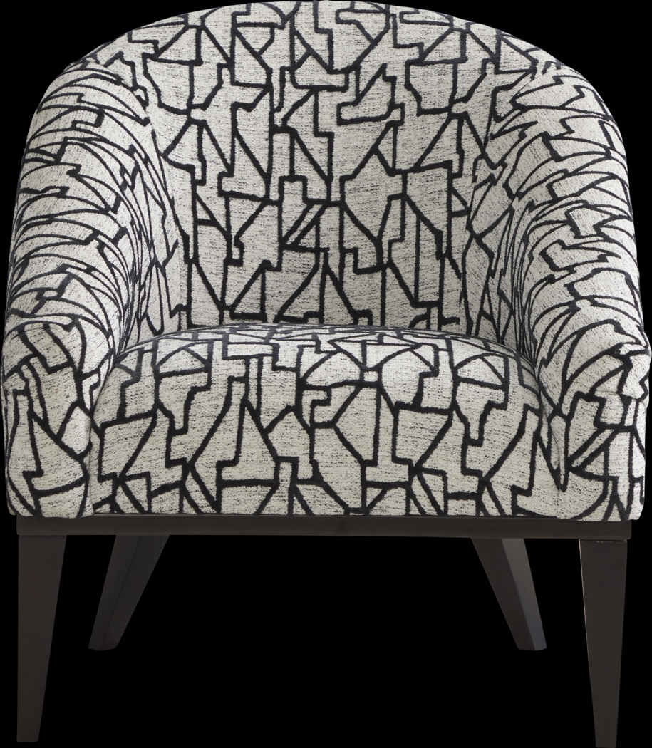 Jaxon Black Accent Chair - Thumbnail - Image 2