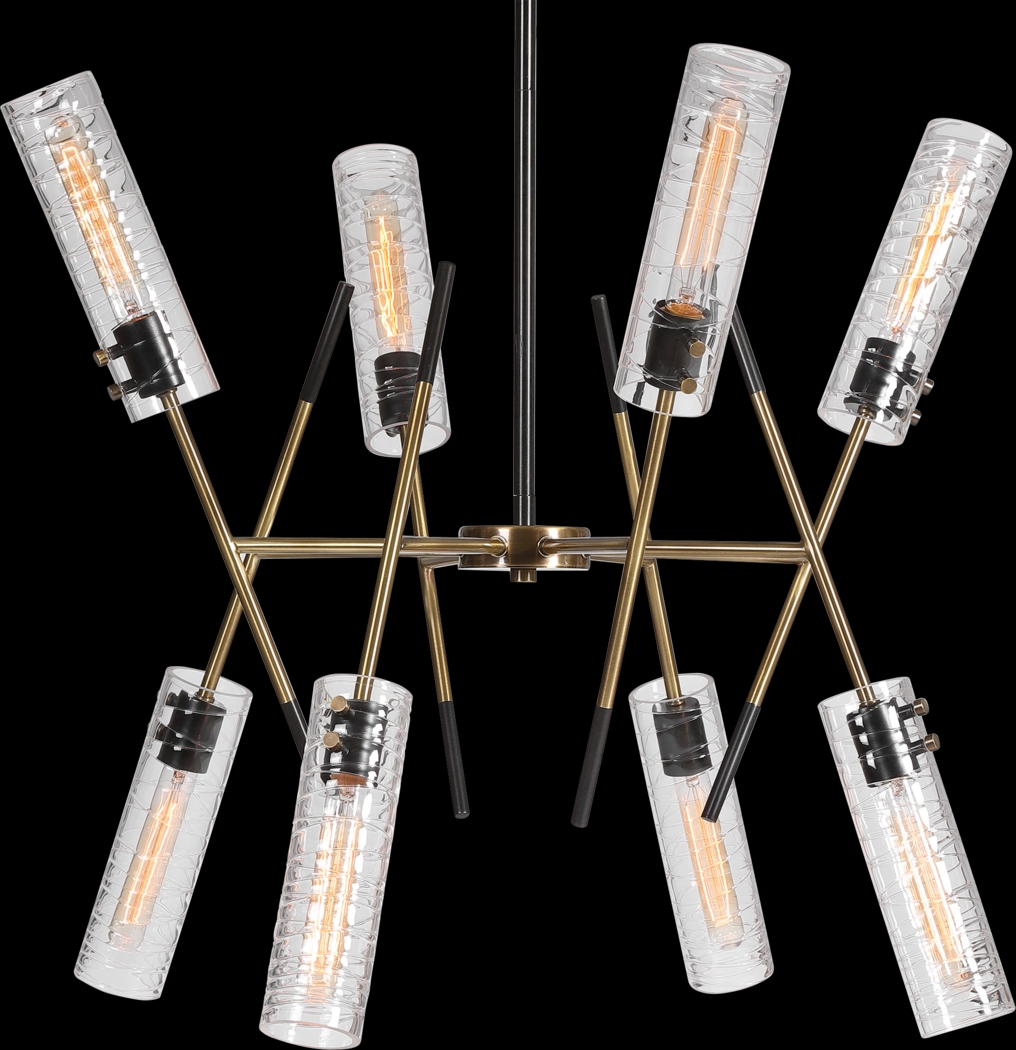 Jaxon Oaks Brass Chandelier - Thumbnail - Image 6