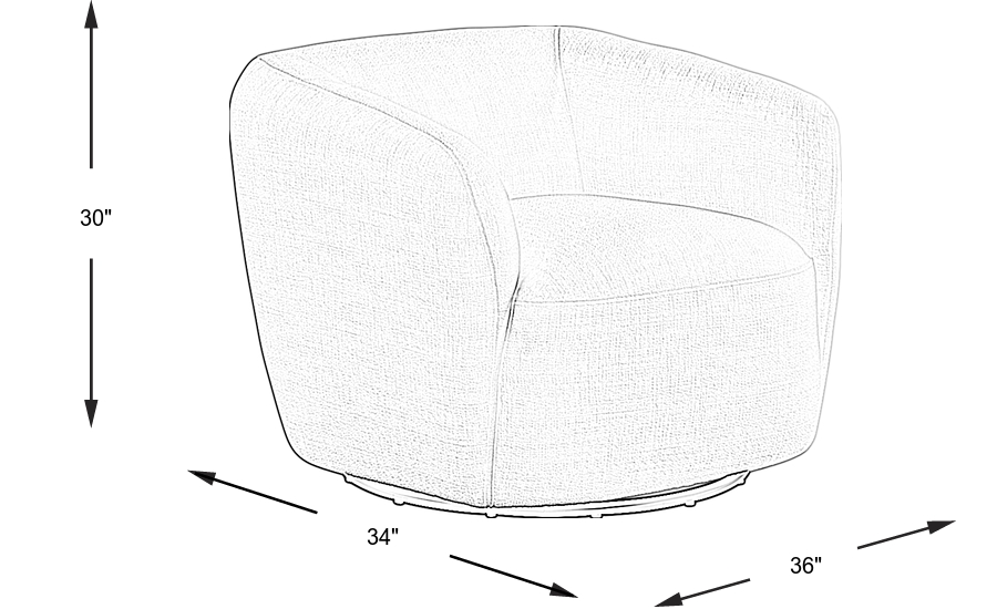Dimension Image. Please refer to the Dimension Tab on this page for dimension details.