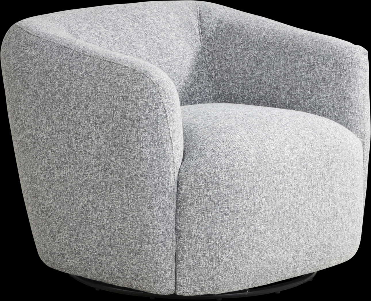Jaxson Gray Swivel Chair - Thumbnail - Image 1