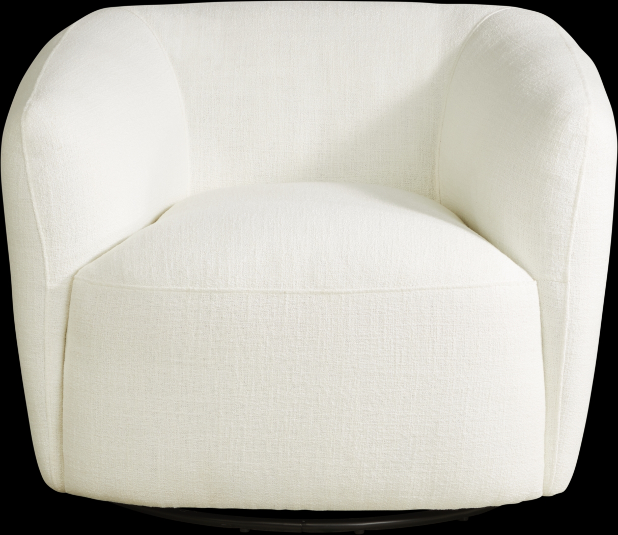 Jaxson White Swivel Chair - Thumbnail - Image 2