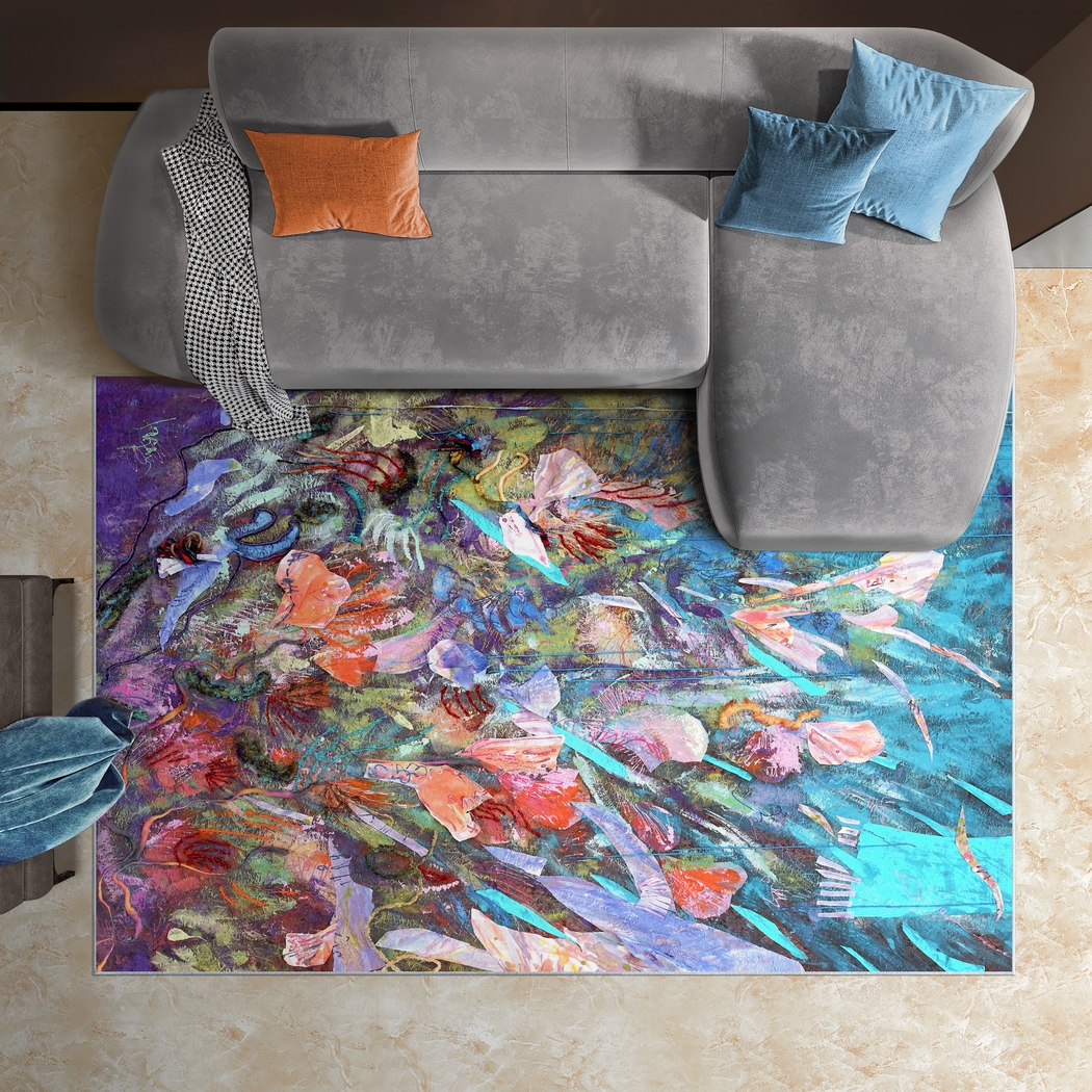 Jay Place Multi 5' x 7'7 Rug - Thumbnail - Image 2