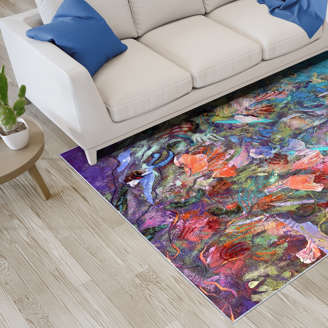 Jay Place Multi 5' x 7'7 Rug - Thumbnail - Image 3