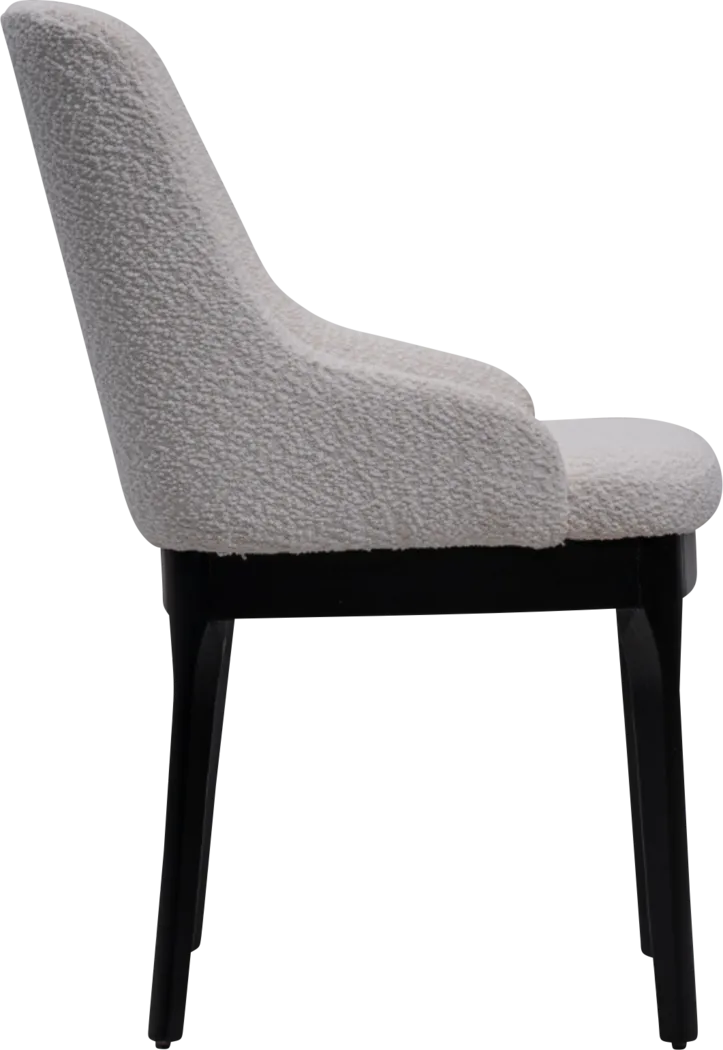 Jayant White Side Chair - Thumbnail - Image 4
