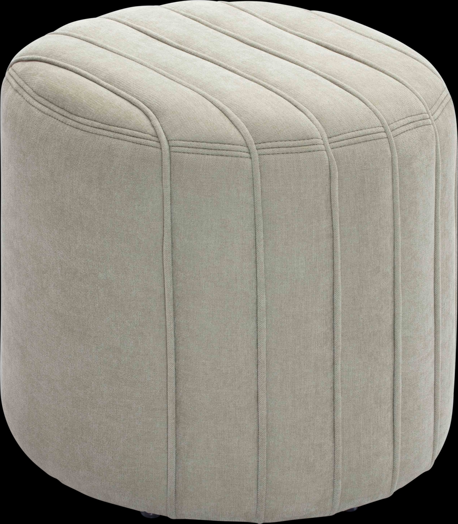 Jaycin Mint Green Ottoman - Thumbnail - Image 1