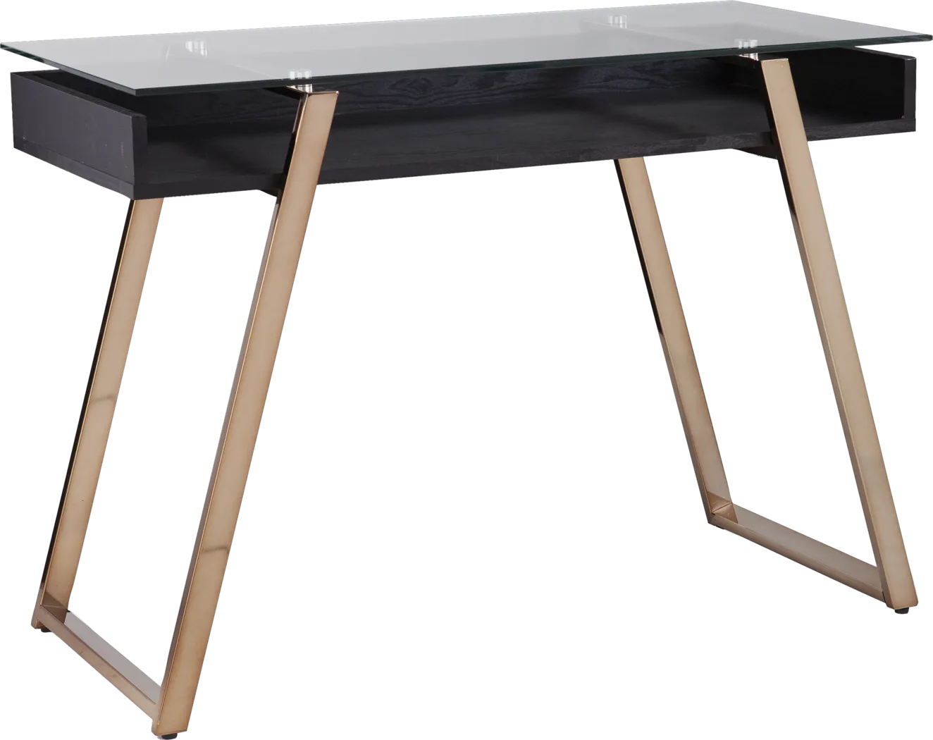 Jaydell Black Desk - Thumbnail - Image 1