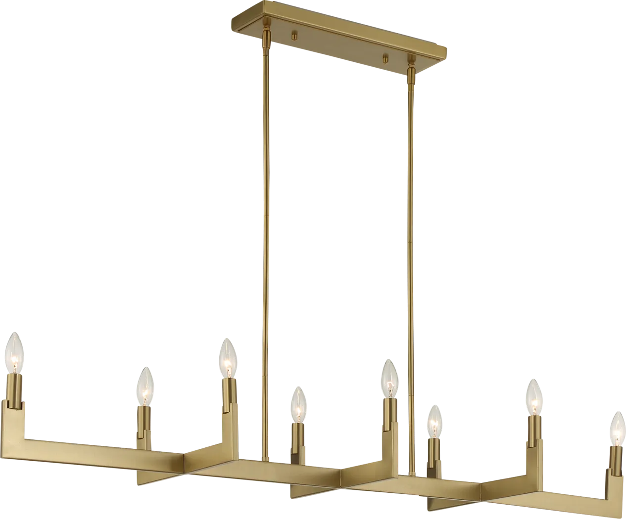 Jayedn Brass Chandelier - Thumbnail - Image 3