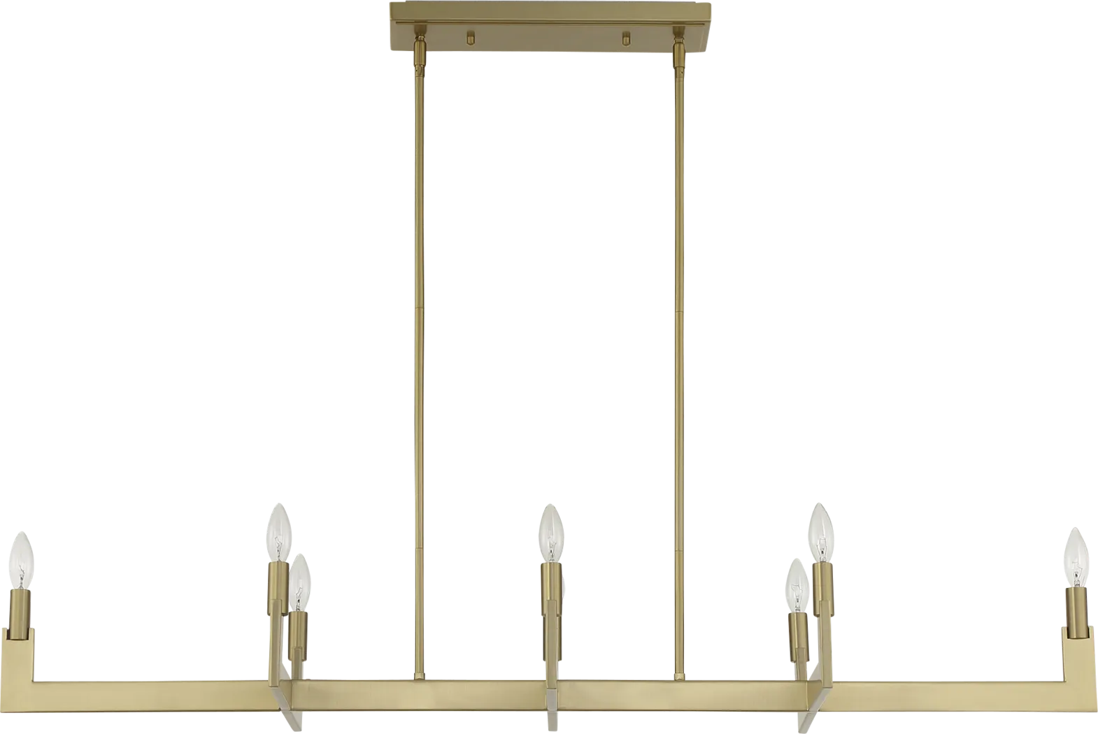 Jayedn Brass Chandelier - Thumbnail - Image 7