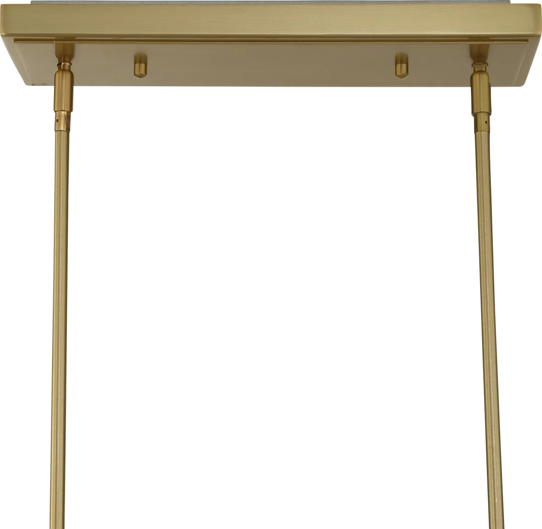 Jayedn Brass Chandelier - Thumbnail - Image 8