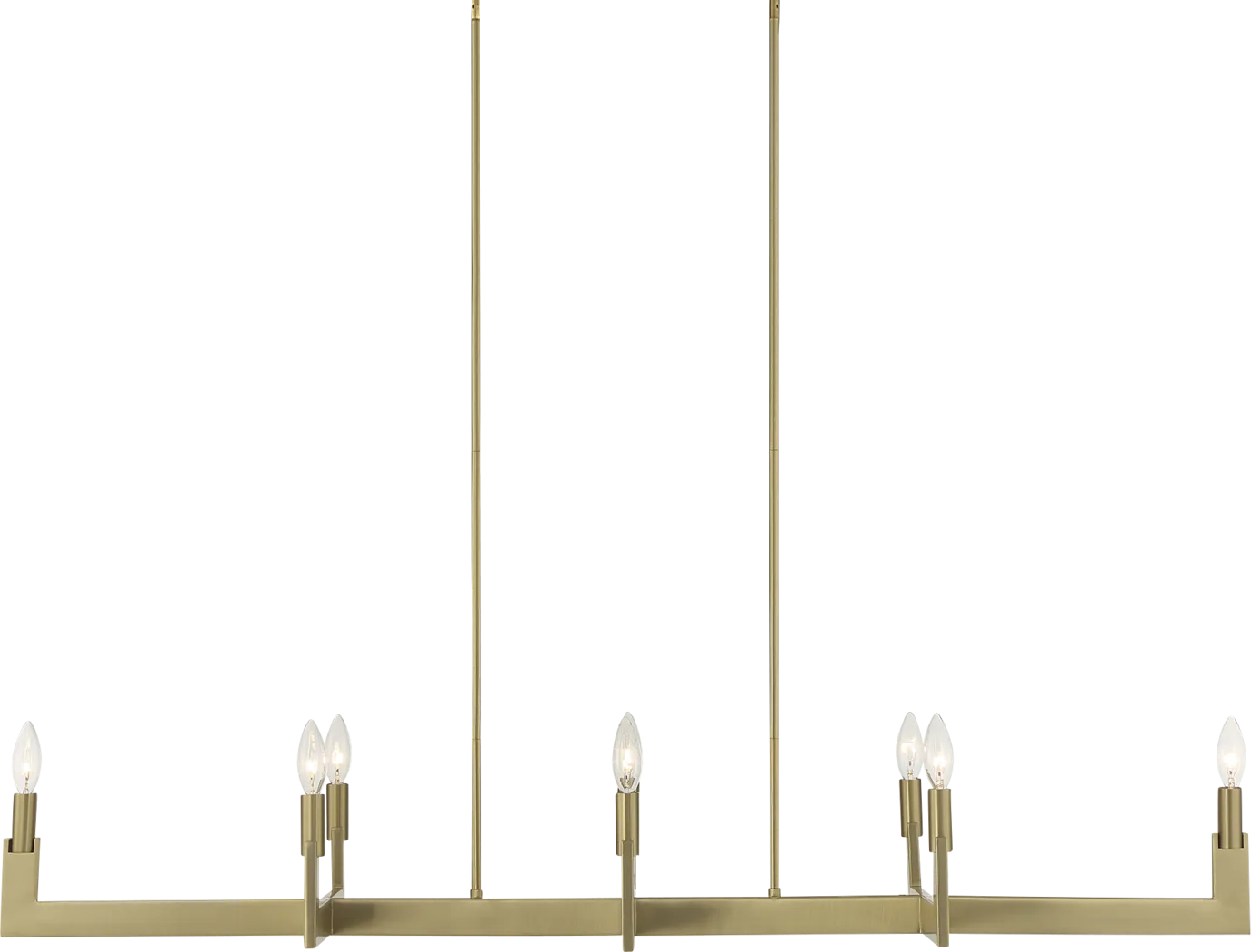 Jayedn Brass Chandelier - Thumbnail - Image 1