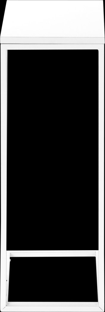 Jayfred White End Table - Thumbnail - Image 3