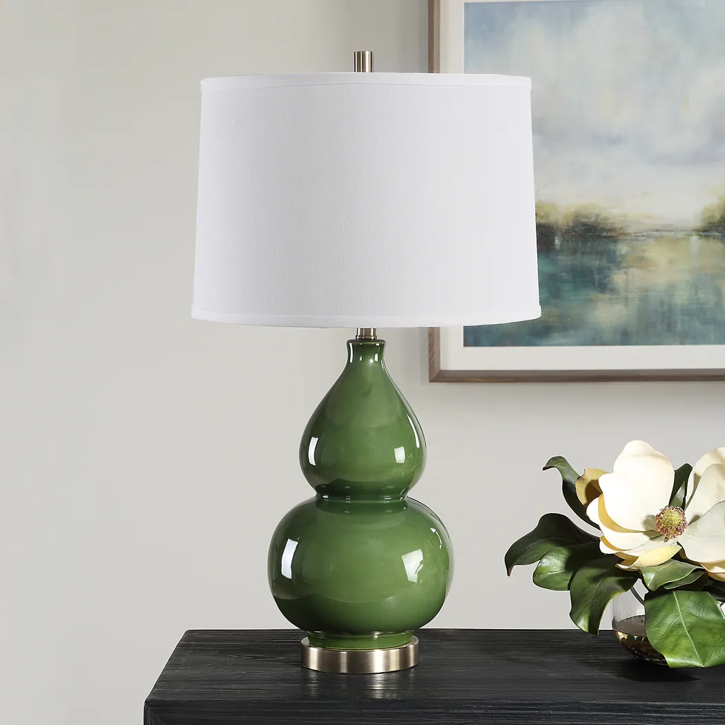 Jayla Cove Green Lamp - Thumbnail - Image 2
